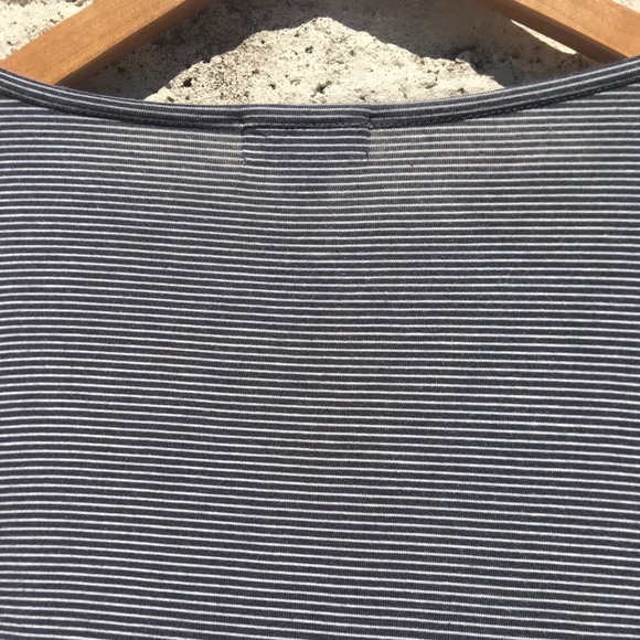 OJAY Black & White Stripe Tie Up Bow Top Size 14 - Picture 14 of 16